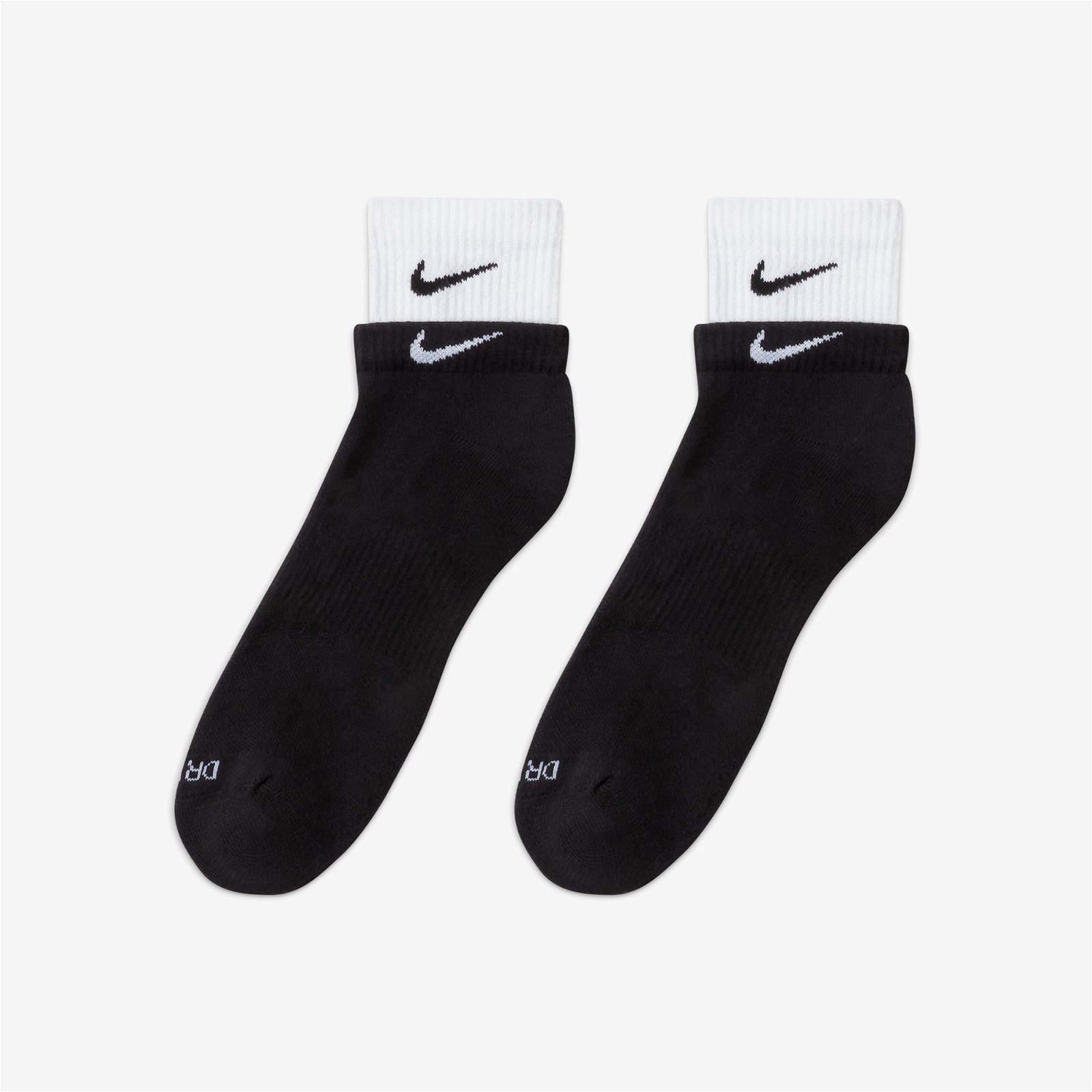 Nike Everyday Plus Cush Ankle Unisex Siyah Çorap