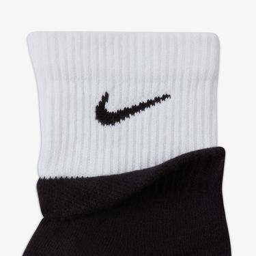  Nike Everyday Plus Cush Ankle Unisex Siyah Çorap