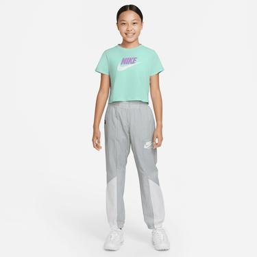  Nike Sportswear Futura Çocuk Yeşil Crop T-Shirt