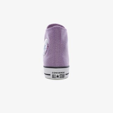  Converse Chuck Taylor All Star Underwater Glitter High Kadın Mor Sneaker