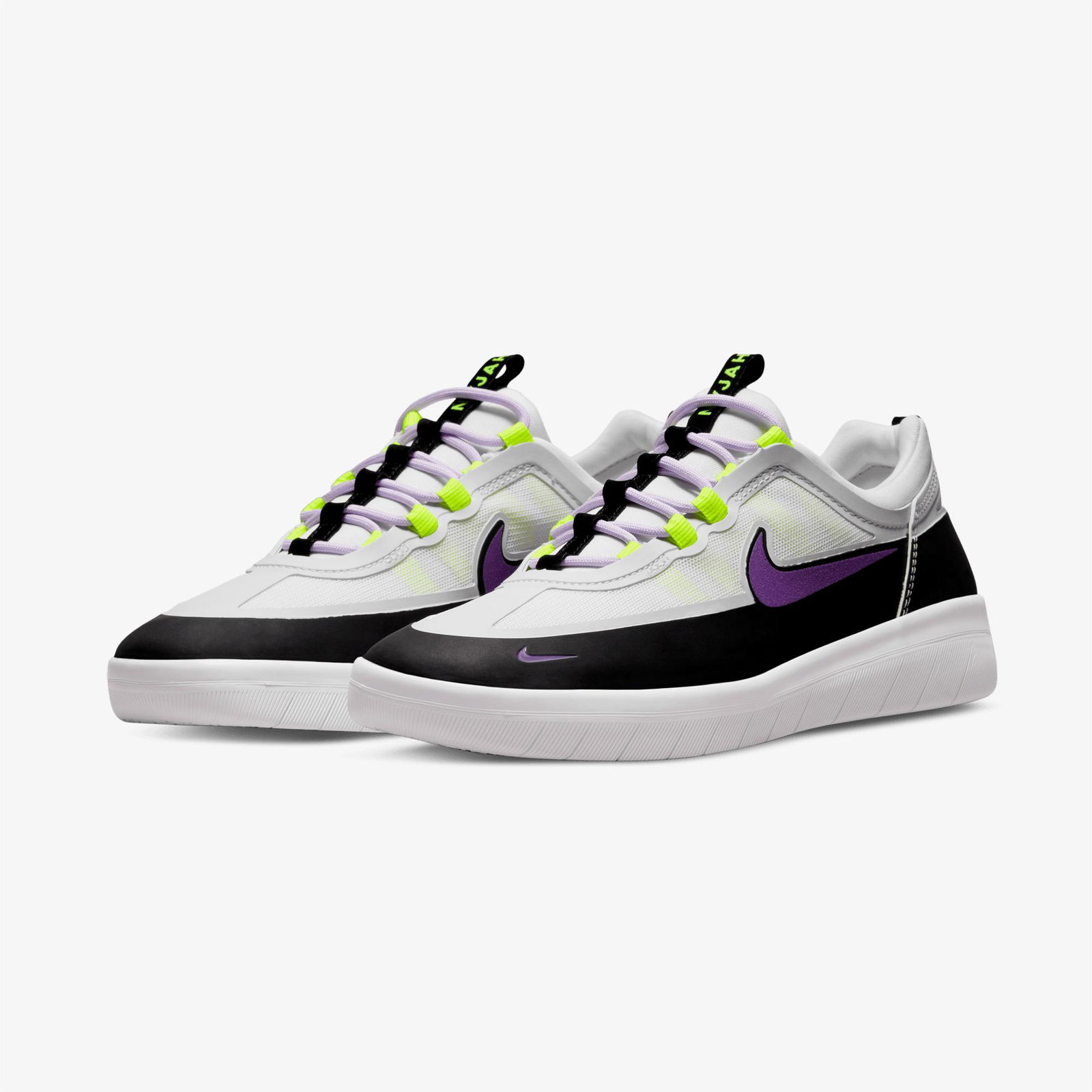 Nike Skateboarding Nyjah Free 2 Unisex Siyah Spor Ayakkabı