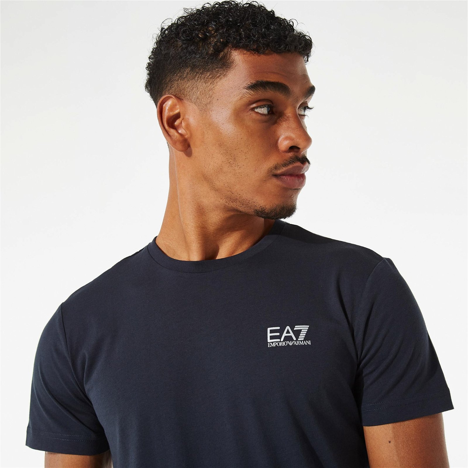 EA7 Jersey Erkek Lacivert T-Shirt