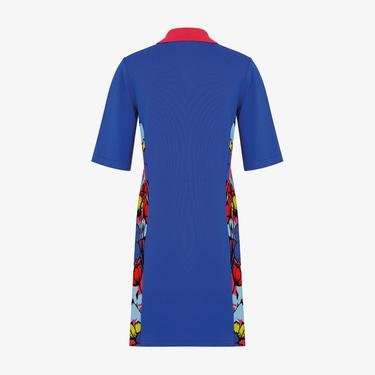  Ace Nayman Karma Knitted Kadın Mavi Elbise