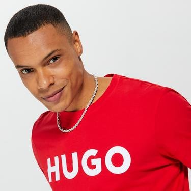  Hugo Dulivio Erkek Kırmızı T-Shirt