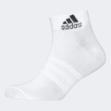  adidas Light Ank Unisex 3'lü Beyaz Çorap