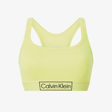  Calvin Klein Unlined Kadın Sarı Bra