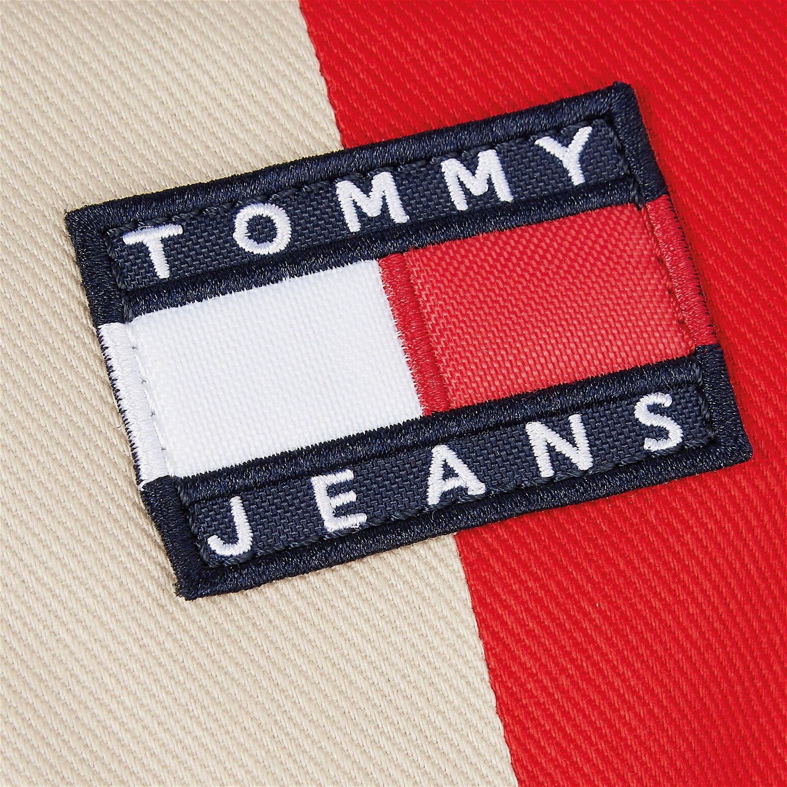 Tommy Jeans Heritage Spliced Kadın Kırmızı Sırt Çantası