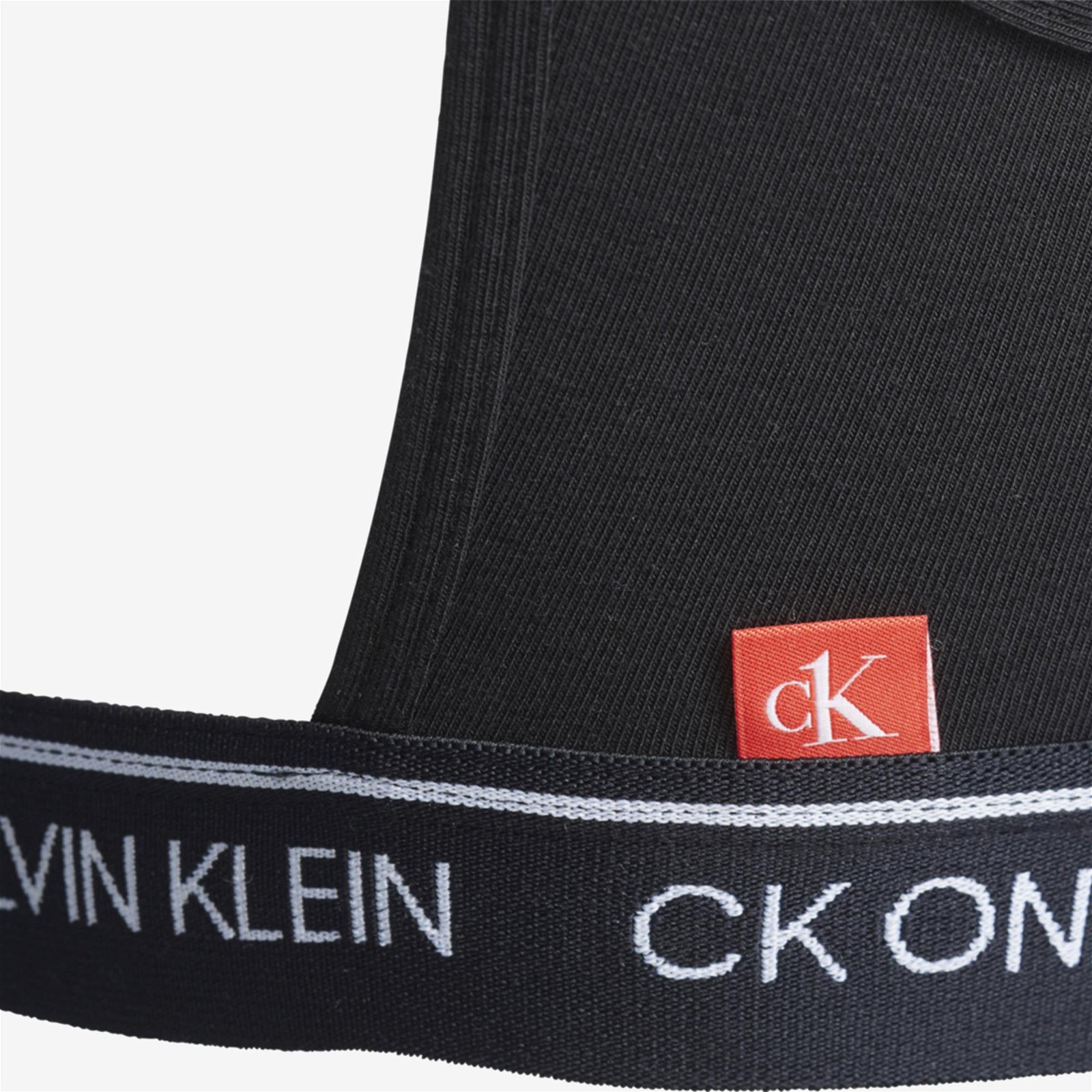 Calvin Klein Unlined Dolgusuz Kadın Siyah Bra