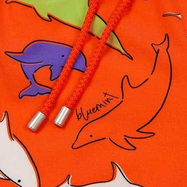  Bluemint Arthus Boy Stretch Çocuk Orange Dolphin Mayo Şort