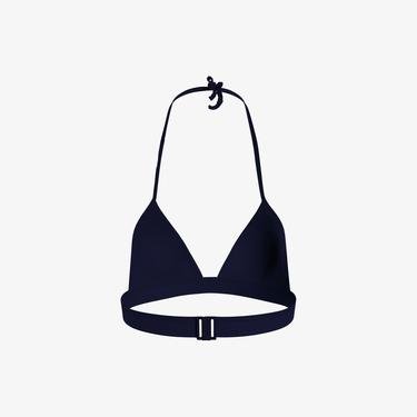  Tommy Hilfiger Triangle Fixed Kadın Mavi Bikini Üstü