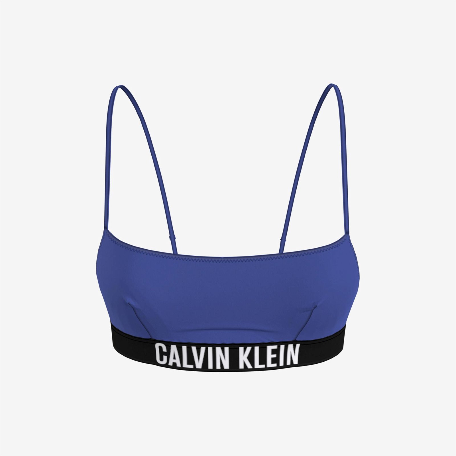 Calvin Klein Bralette-Rp Kadın Mavi Bikini Üstü