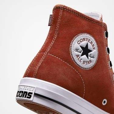 Converse Cons Chuck Taylor All Star Pro Suede High Unisex Kırmızı Sneaker