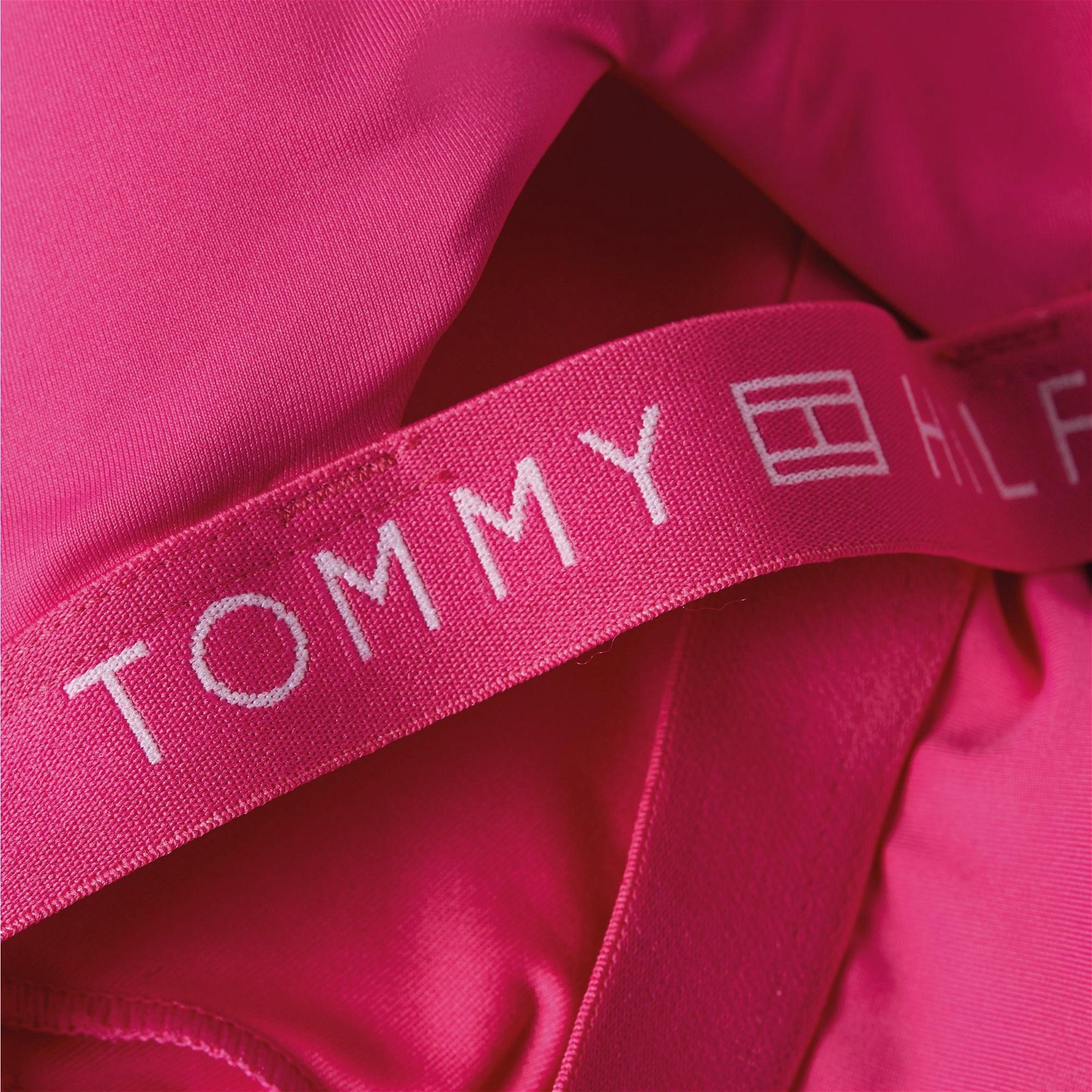 Tommy Hilfiger Side Tie Cheeky Kadın Pembe Bikini Altı