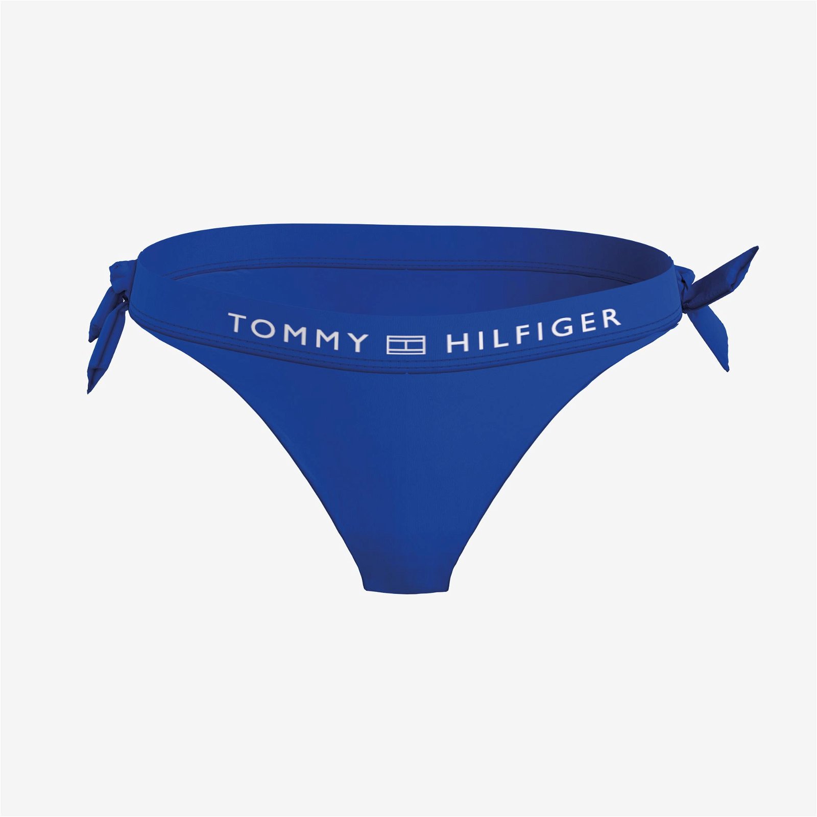 Tommy Hilfiger Side Tie Cheeky Kadın Mavi Bikini Altı
