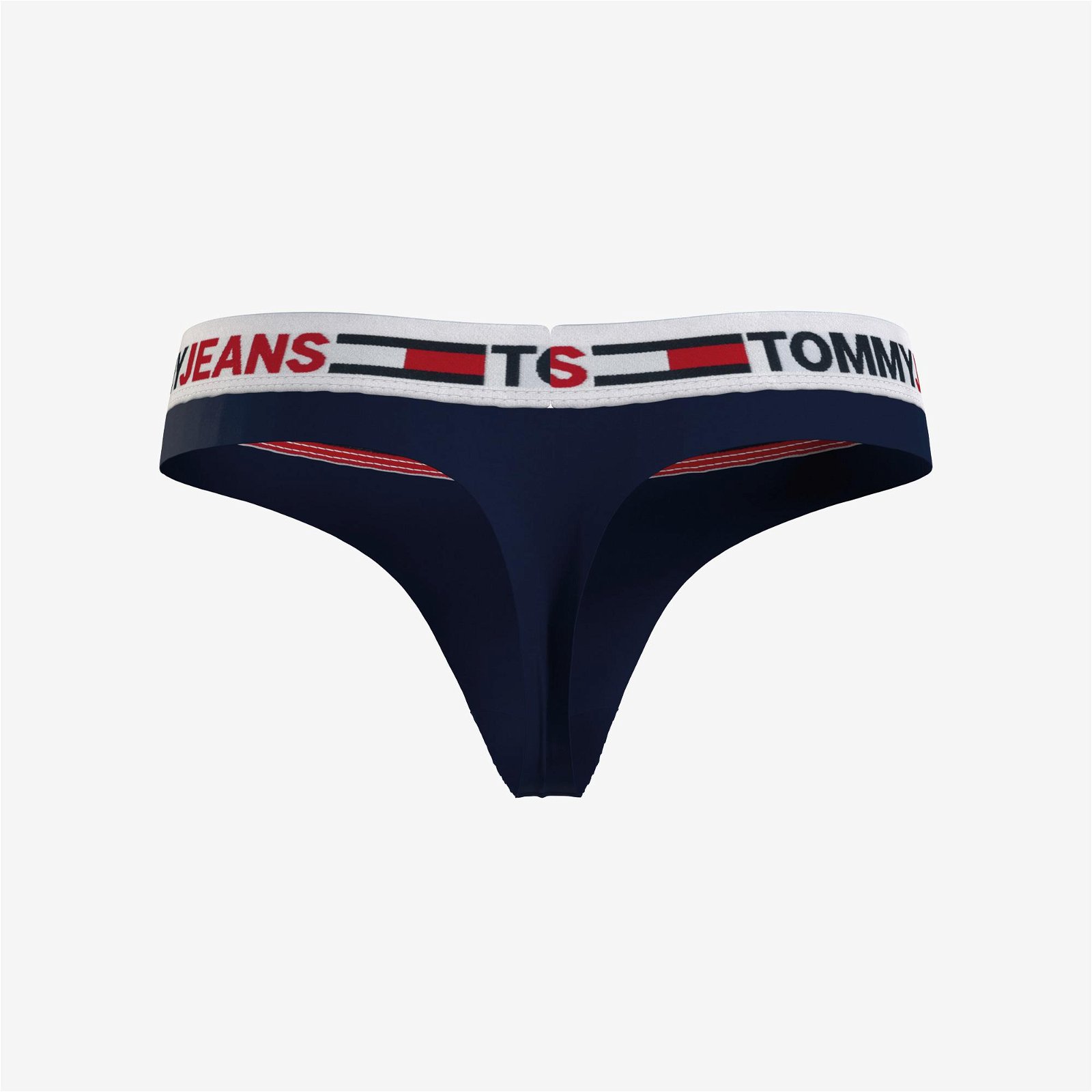Tommy Jeans Tanga Kadın Mavi Külot