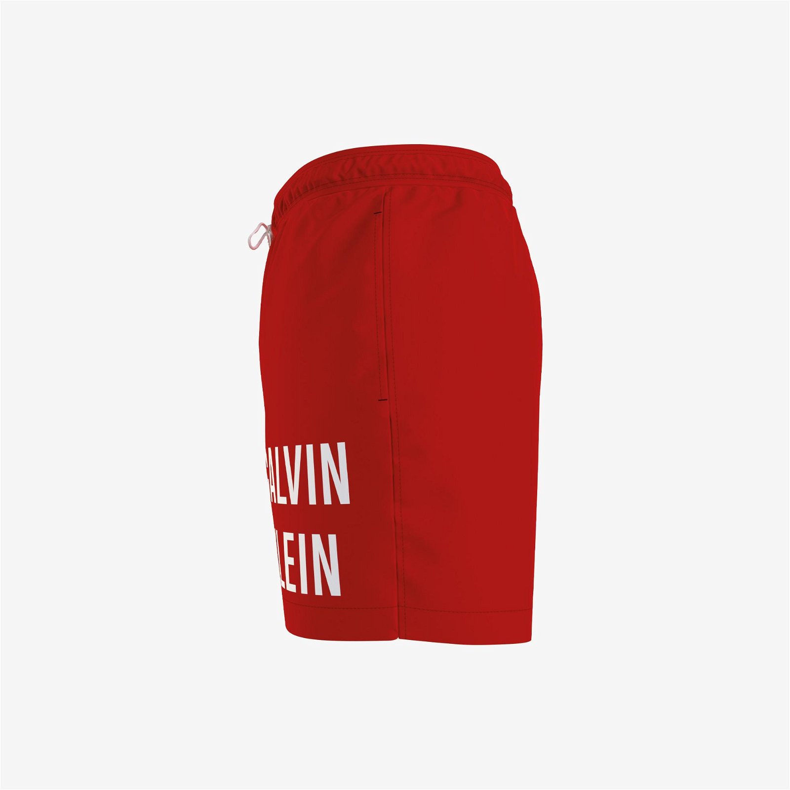 Calvin Klein Medium Drawstring Erkek Kırmızı Mayo Şort