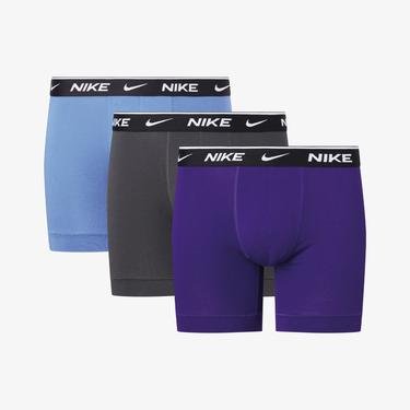  Nike Brief 3'lü Erkek Mavi Boxer
