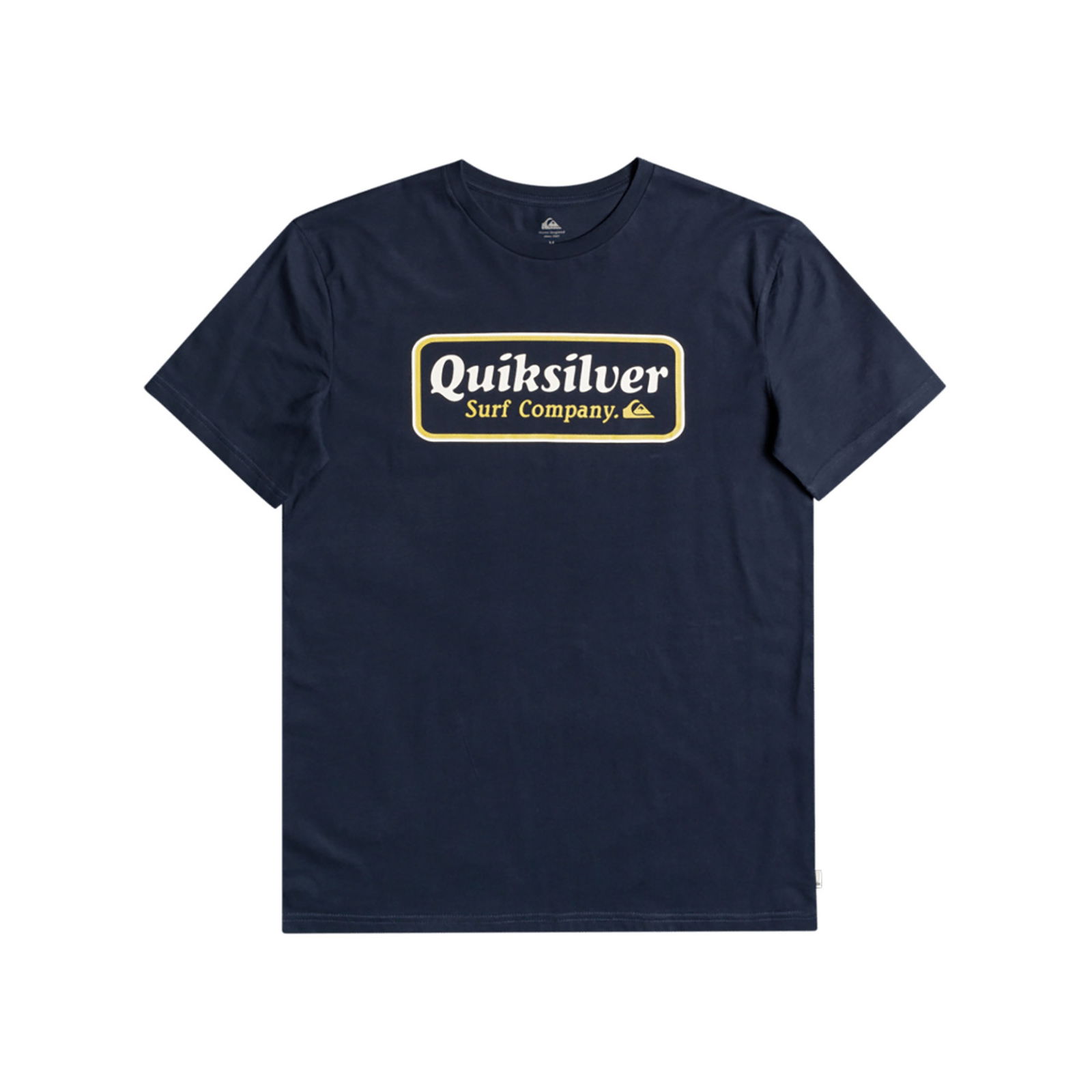 Quiksilver Border To Border Erkek Mavi Tişört