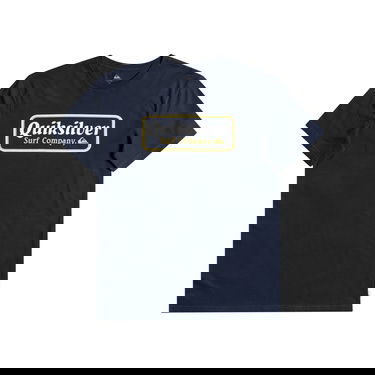  Quiksilver Border To Border Erkek Mavi Tişört