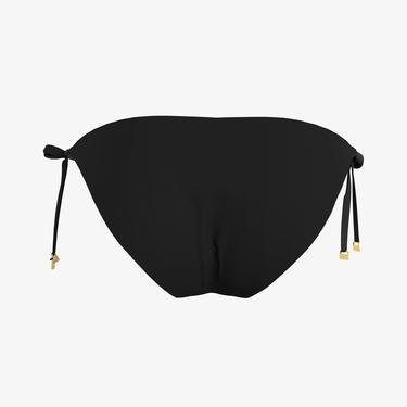  Calvin Klein String Side Tie Bıkını Kadın Siyah Bikini Altı