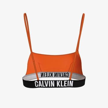  Calvin Klein Bralette-Rp Kadın Turuncu Bikini Üstü
