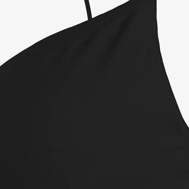  Calvin Klein Triangle Moulded Cup-Fp Kadın Siyah Bikini Üstü