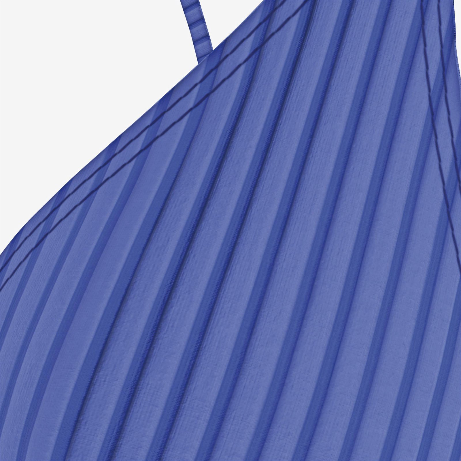Calvin Klein Triangle Fıxed-Rp Kadın Mavi Bikini Üstü