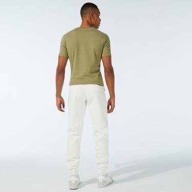  Calvin Klein Comfort Debossed Logo Erkek Beyaz Eşofman Altı