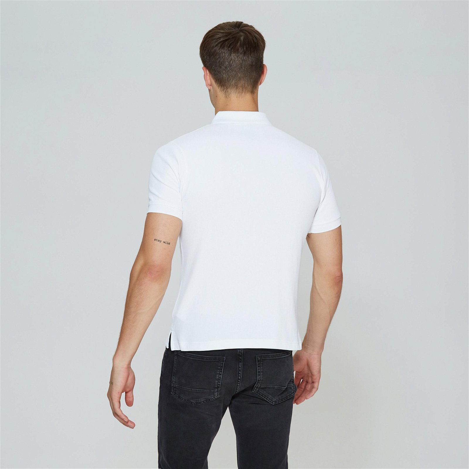 Helly Hansen Driftline Erkek Beyaz Polo T-Shirt