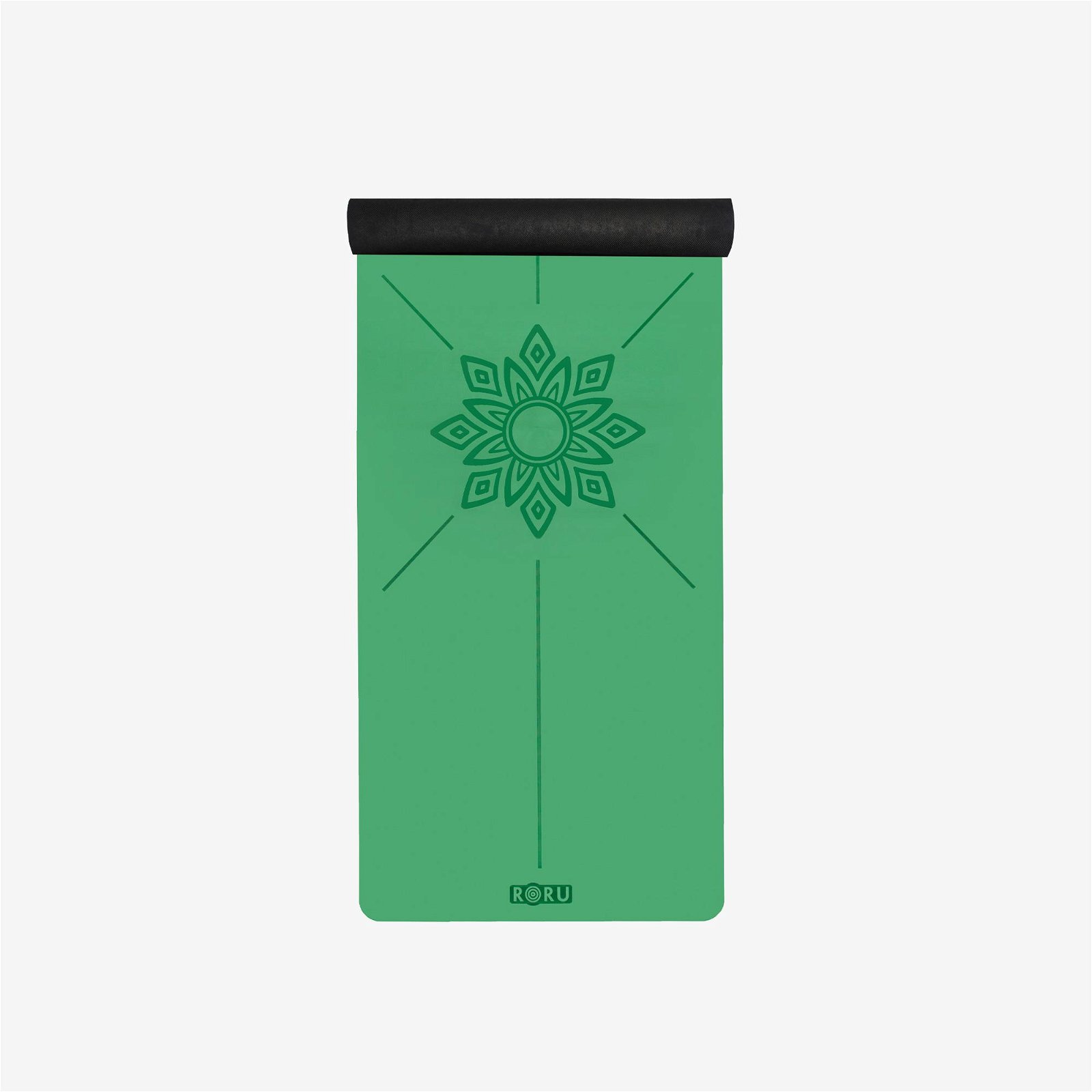 Roru Concept Sun Series Profesyonel Seyahat 2,5Mm Unisex Yeşil Yoga Matı