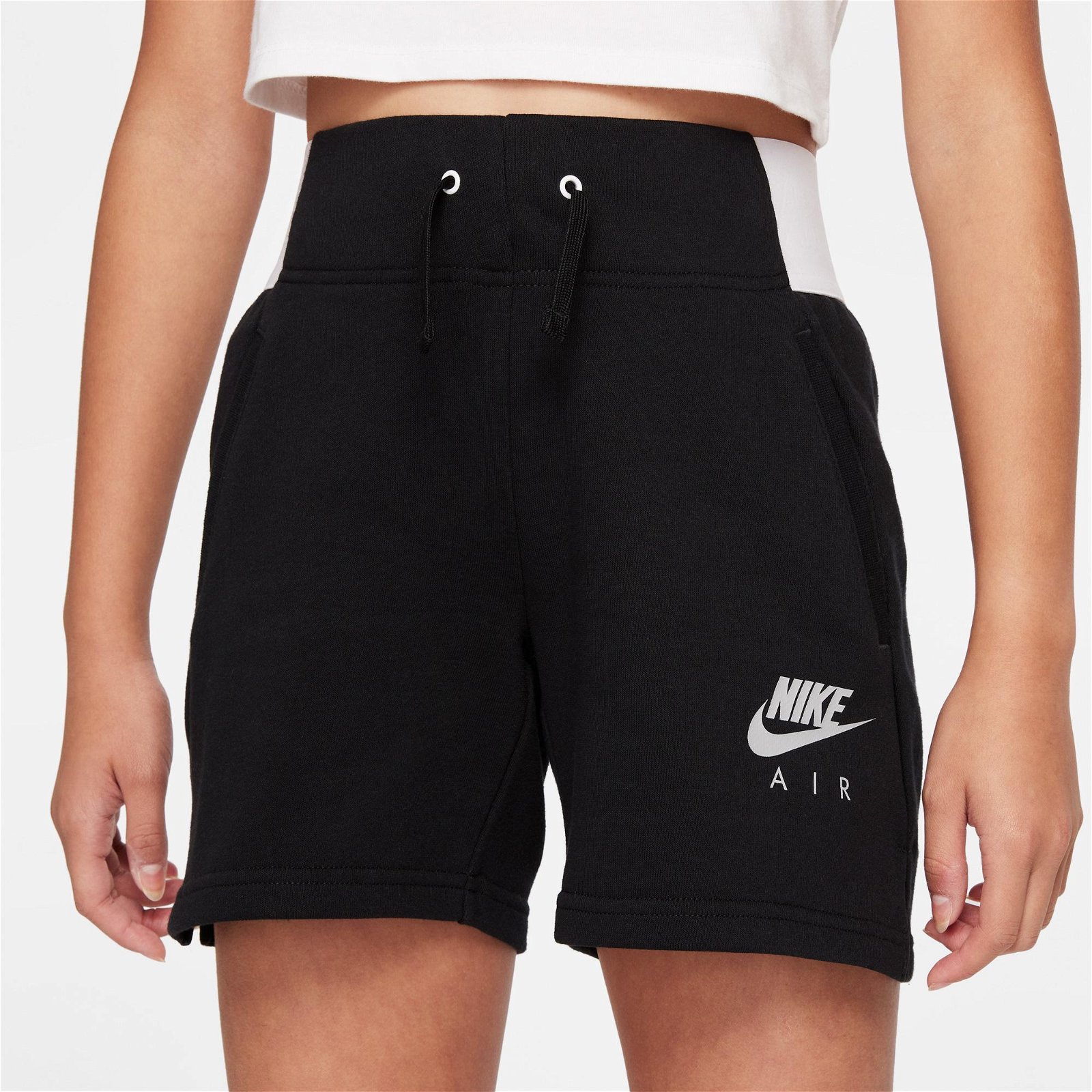 Nike Sportswear Air Fit 5 İnç Çocuk Siyah Şort