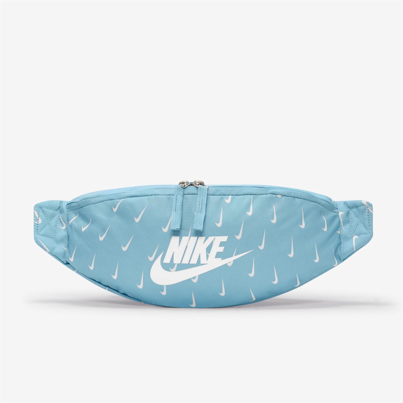 Nike Heritage Swoosh Wave Unisex Mavi Bel Çantası
