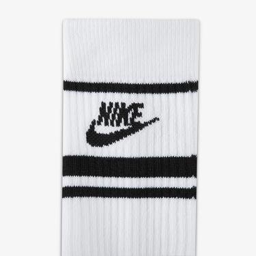  Nike Sportswear Everyday Essential Cr 3'lü Unisex Beyaz Çorap