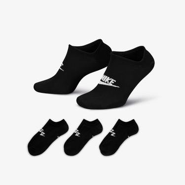  Nike Sportswear Everyday Essential Ns 3'lü Unisex Siyah Çorap