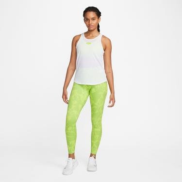  Nike Dri-FIT One Icon Closh Kadın Beyaz Kolsuz T-Shirt