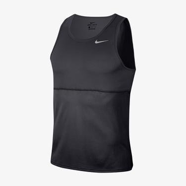  Nike Dri-FIT Run Tank Erkek Gri T-Shirt