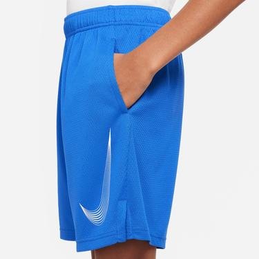  Nike Dri-FIT Hbr Çocuk Mavi Şort