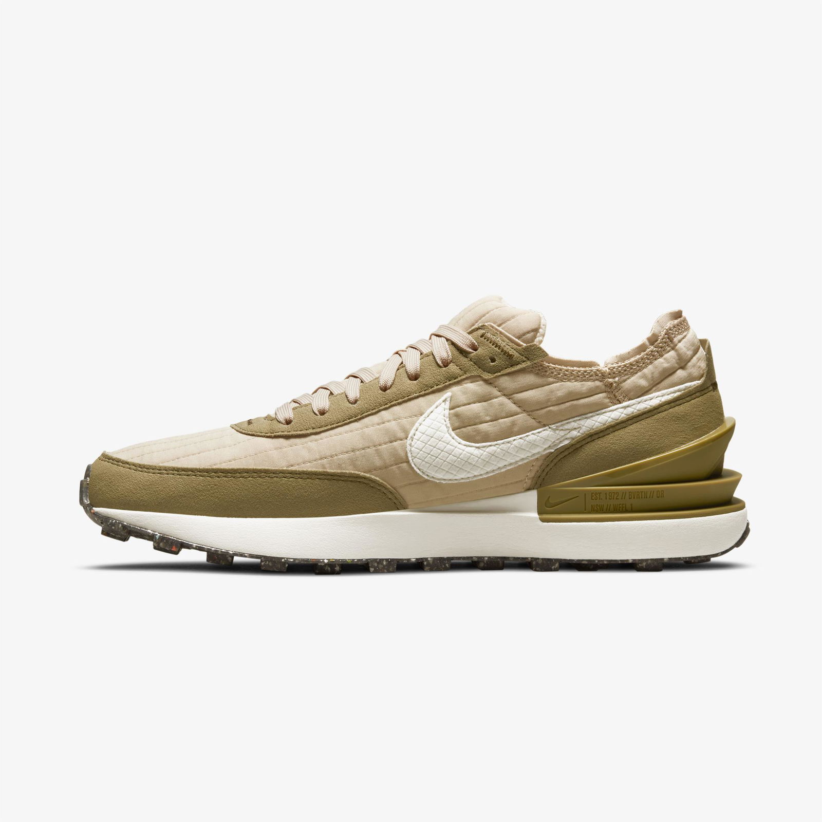 Nike Waffle One Nn Erkek Yeşil Spor Ayakkabı