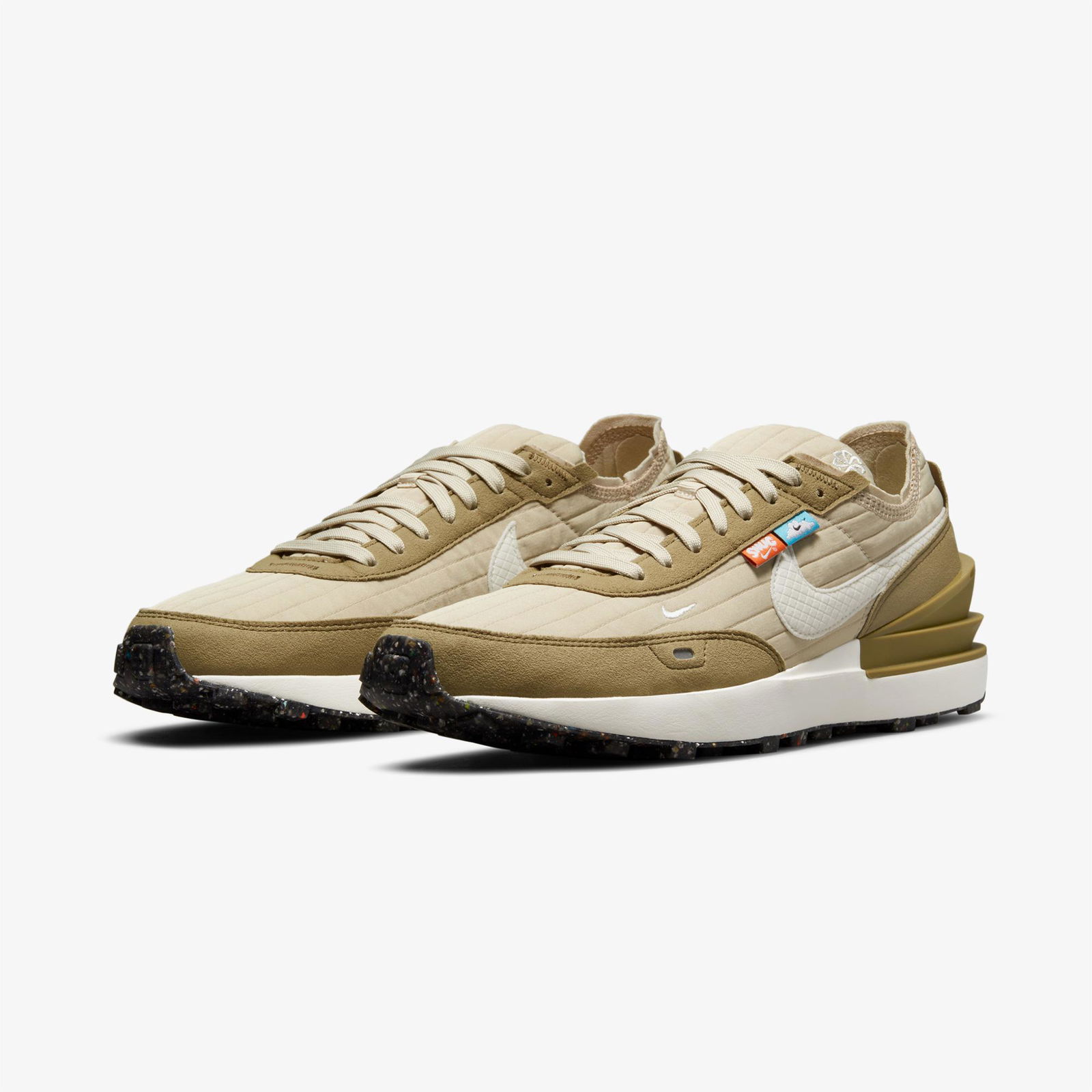 Nike Waffle One Nn Erkek Yeşil Spor Ayakkabı