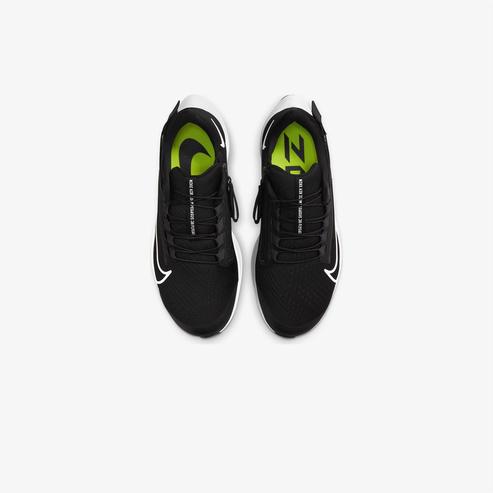 Nike Air Zoom Pegasus 38 Flyease 4E Erkek Siyah Spor Ayakkabı