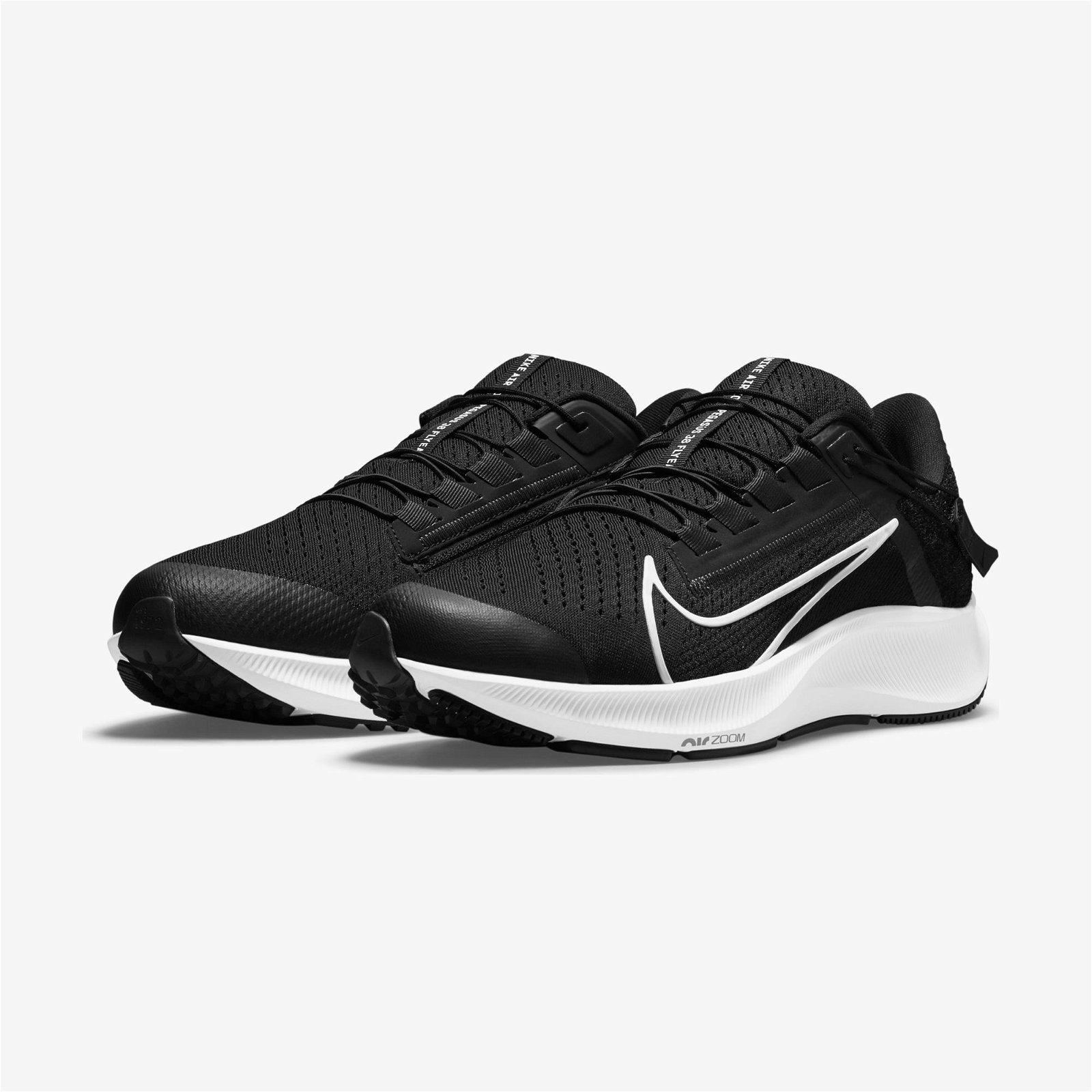 Nike Air Zoom Pegasus 38 Flyease Erkek Siyah Spor Ayakkabı