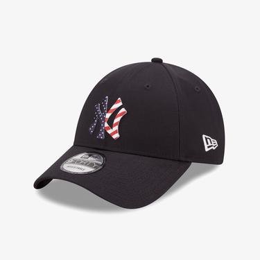  New Era New York Yankees Logo Dolgulu 9Forty Unisex Lacivert Şapka