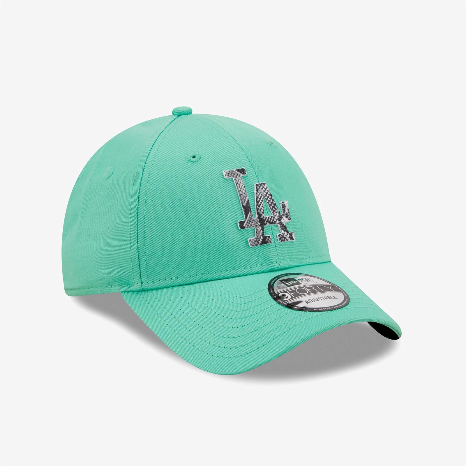 New Era LA Dodgers Logo Dolgulu 9Forty Unisex Yeşil Şapka