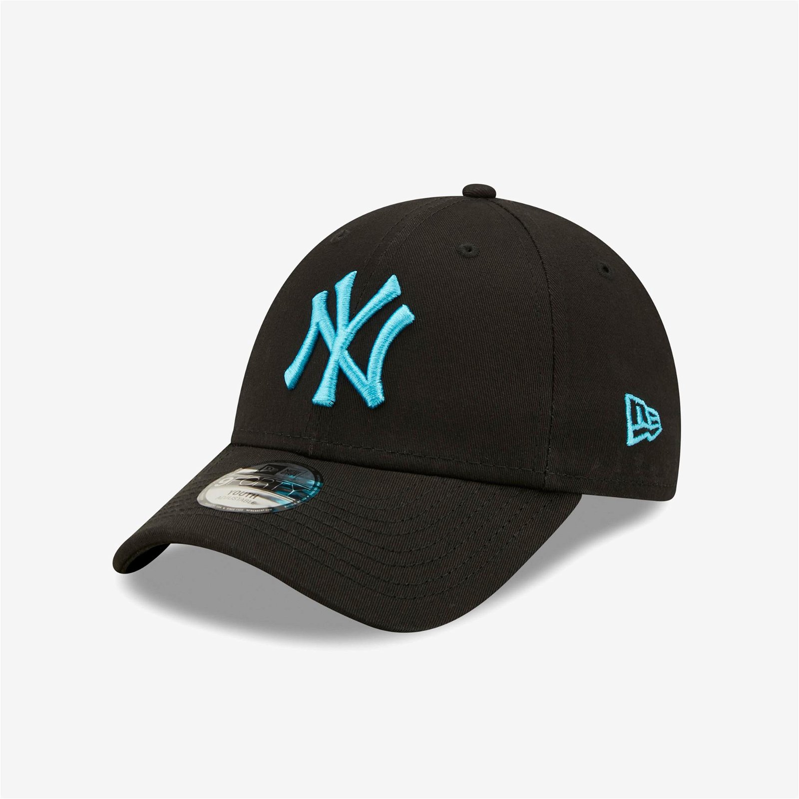 New Era New York Yankees Mlb Neon 9Forty Çocuk Siyah Şapka