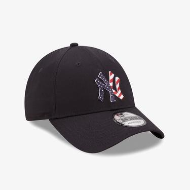  New Era New York Yankees Logo Dolgulu 9Forty Unisex Lacivert Şapka