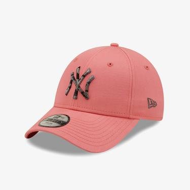  New Era New York Yankees Camo Infill 9Forty Çocuk Pembe Şapka