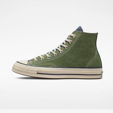  Converse Chuck 70 Triple Stitch Canvas High Unisex Yeşil Sneaker