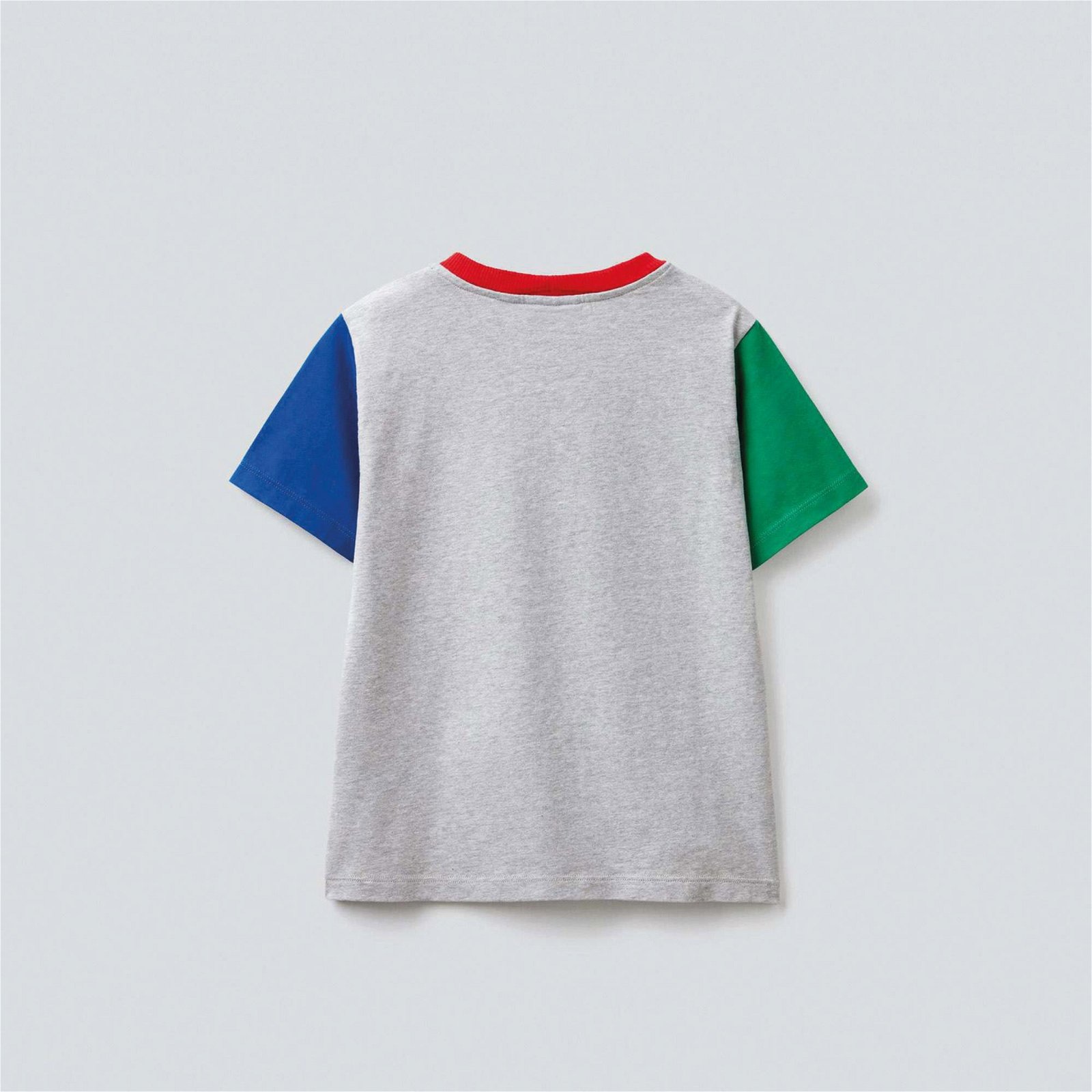 Benetton EJ Kk JCCxUCB Mickey Mouse Baskılı Çocuk Renkli T-Shirt
