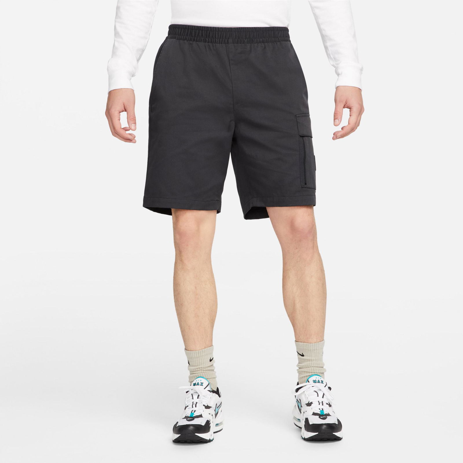 Nike Sportswear Spu Woven Erkek Gri Şort