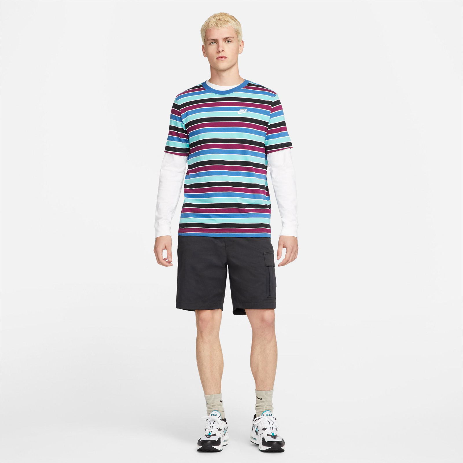 Nike Sportswear Spu Woven Erkek Gri Şort